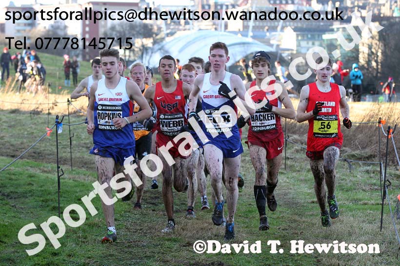 Junior mens 6k., Morrisons Great Edinburgh Cross Country. Photo: David T. Hewitson/Sports for All Pics